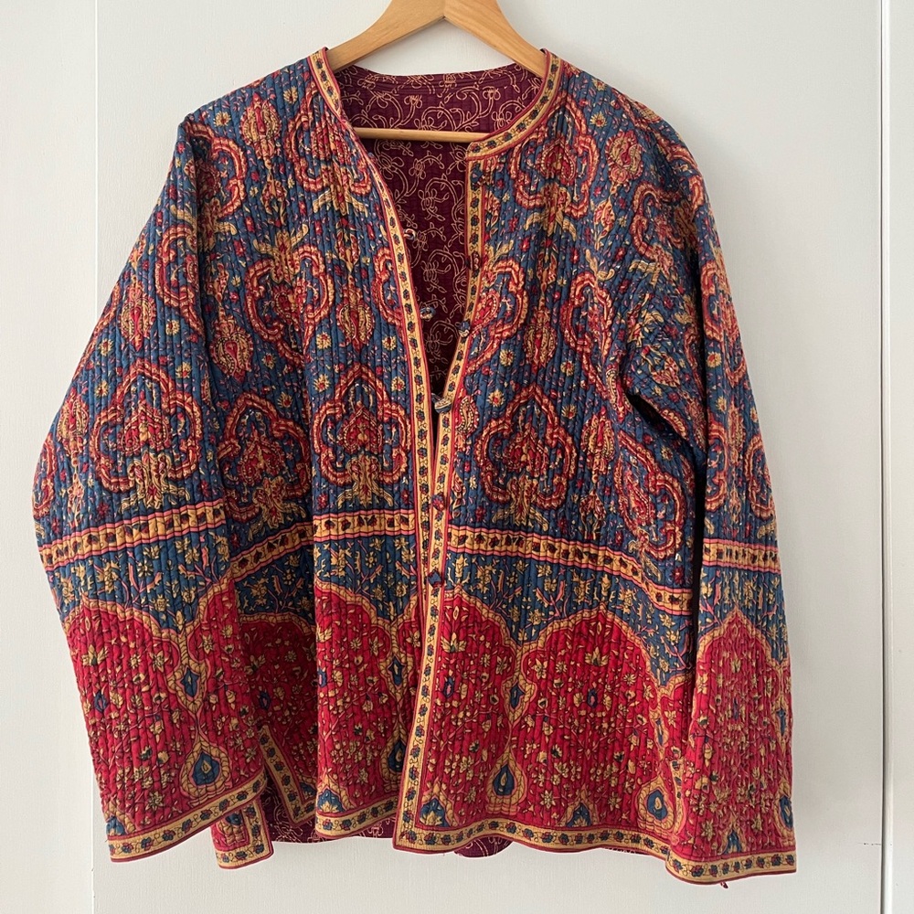Vintage coat from Nikki Chasin